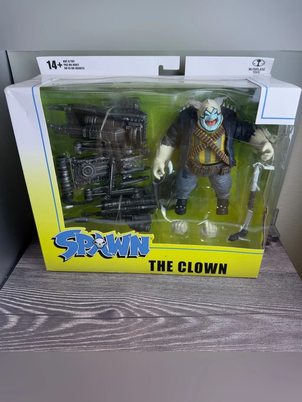 Spawn The Clown McFarlane Toys Deluxe Figure Boxed w Accessories